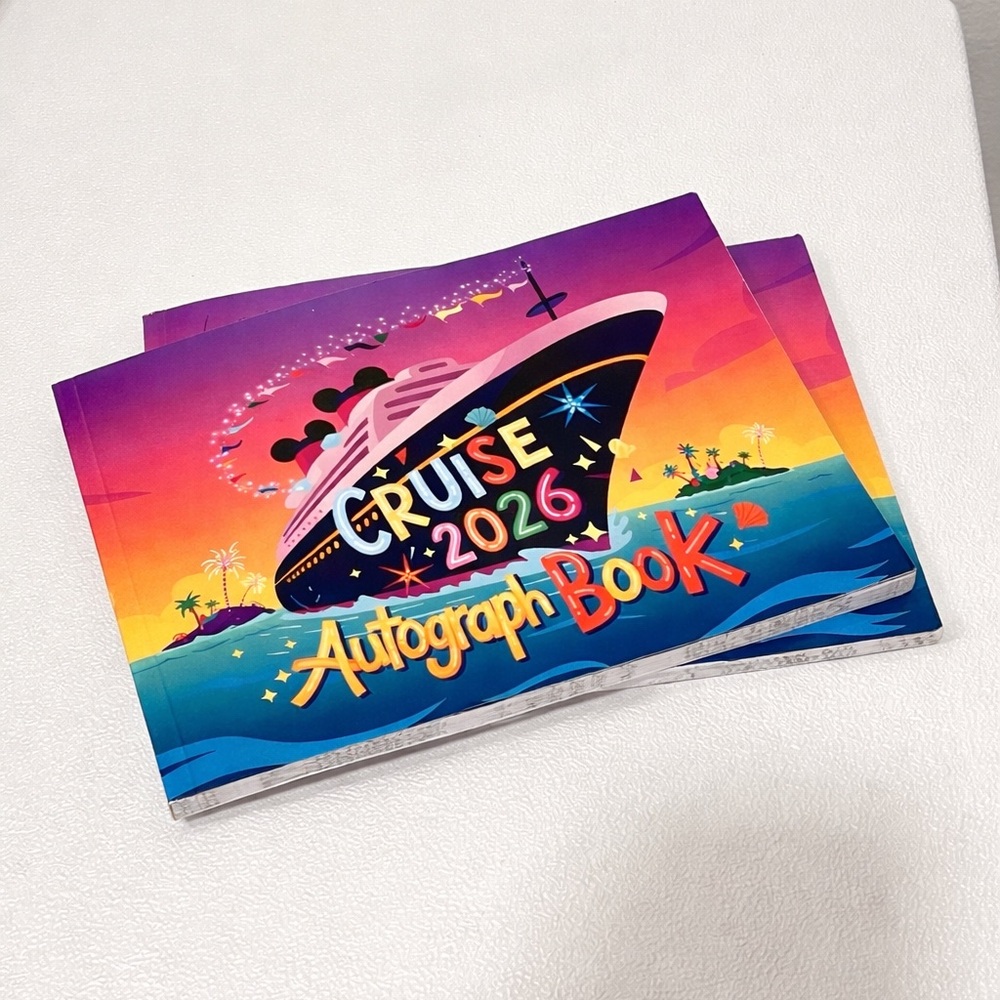 Cruise 2026 Autograph Book